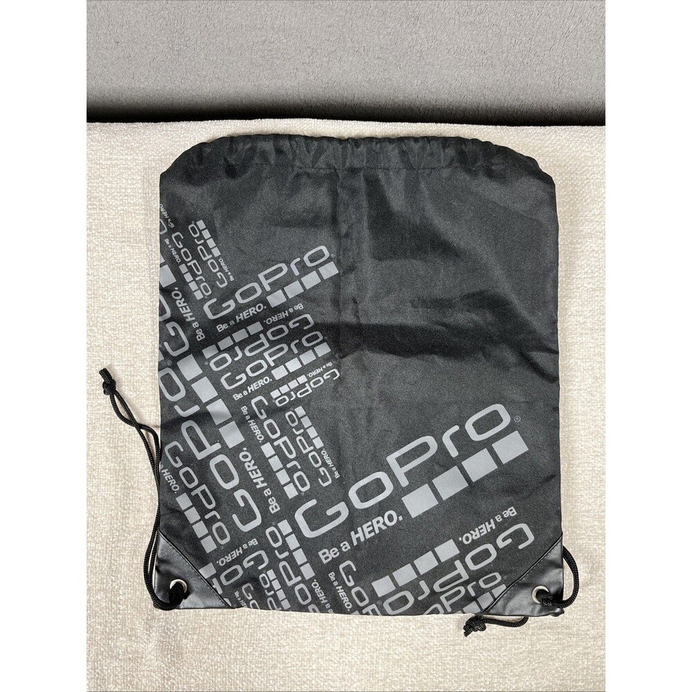 GoPro String Bag Gym Backpack Black Go Pro Hero Lightweight